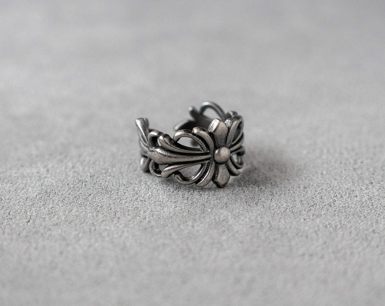 Floral Ring 316 Stainless Steel, Gothic, Punk, Rock Ring