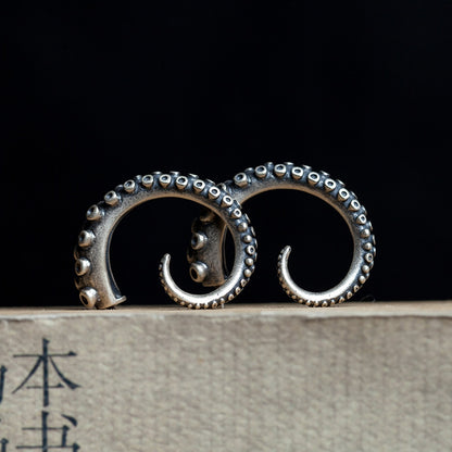Octopus Tentacle Earring Hoop Earring Gothic Punk Jewelry