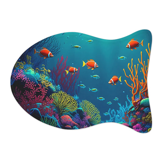 Tropical Fishes Under Water Pet Mats
