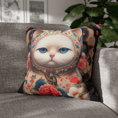 Matryoshka Cat Throw Pillow Cover (5)