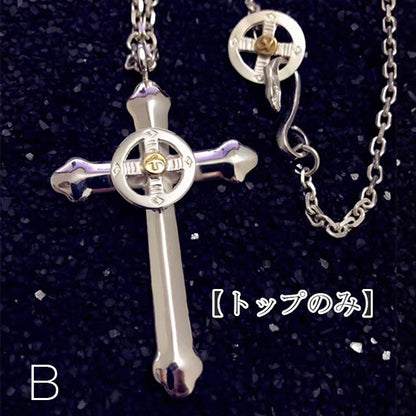 Takahashi Goro’s Style Cross 925 Sterling Silver Pendant (5 Variants)