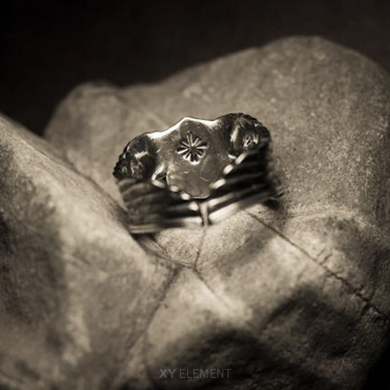 WWII Air Force Flying Tigers Pilot Badge Ring