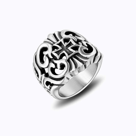 哥德十字軍風格戒指 R2014