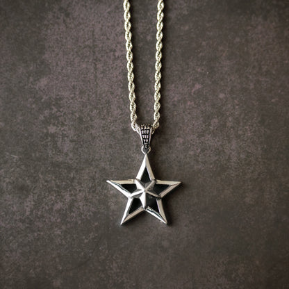 Star in Star Necklace