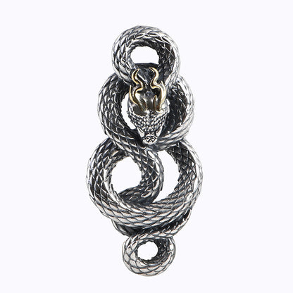 Norse Mythology Jörmungandr Serpent Pendant Vikings Jewelry
