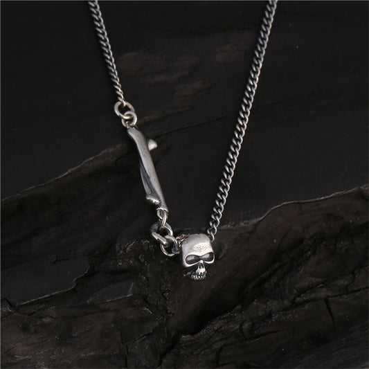 Mini Skull Necklace | 925 Silver