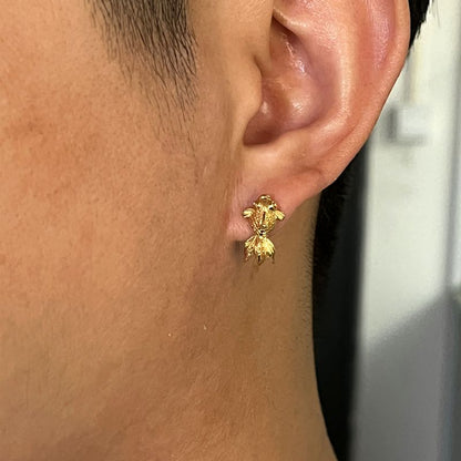 Cute Goldfish Stud Earring