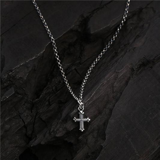Mini Cross Necklace | 925 Silver