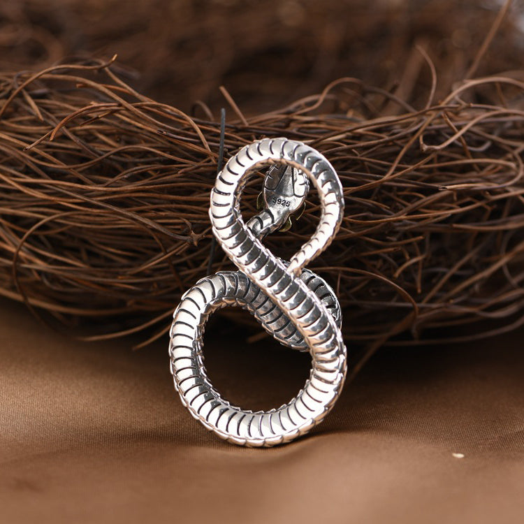 Norse Mythology Jörmungandr Serpent Pendant Vikings Jewelry