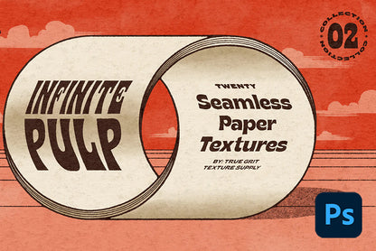 Infinite Pulp 02 Seamless Paper Textures - for Photoshop