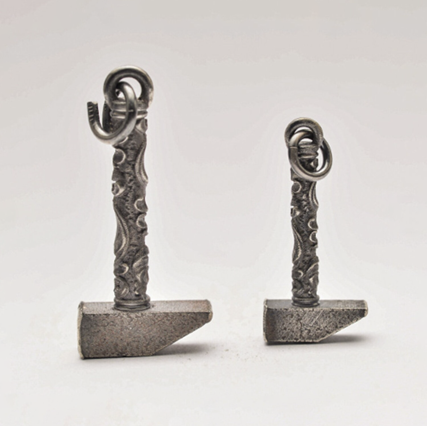Miniature Silver Hammer Charm Pendant