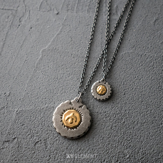Goro's Style Pendant Titanium Steel Necklace