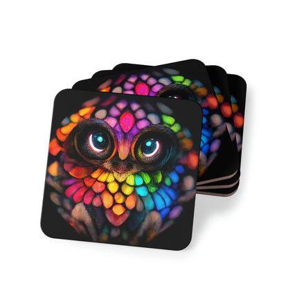 Colorful Owl Coasters