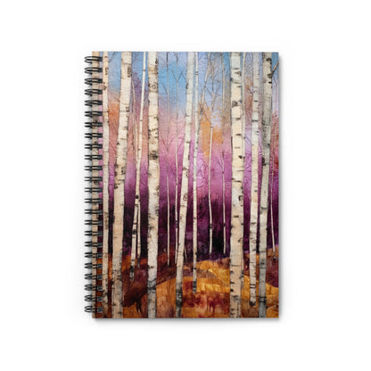 Birch Trees Notebook
