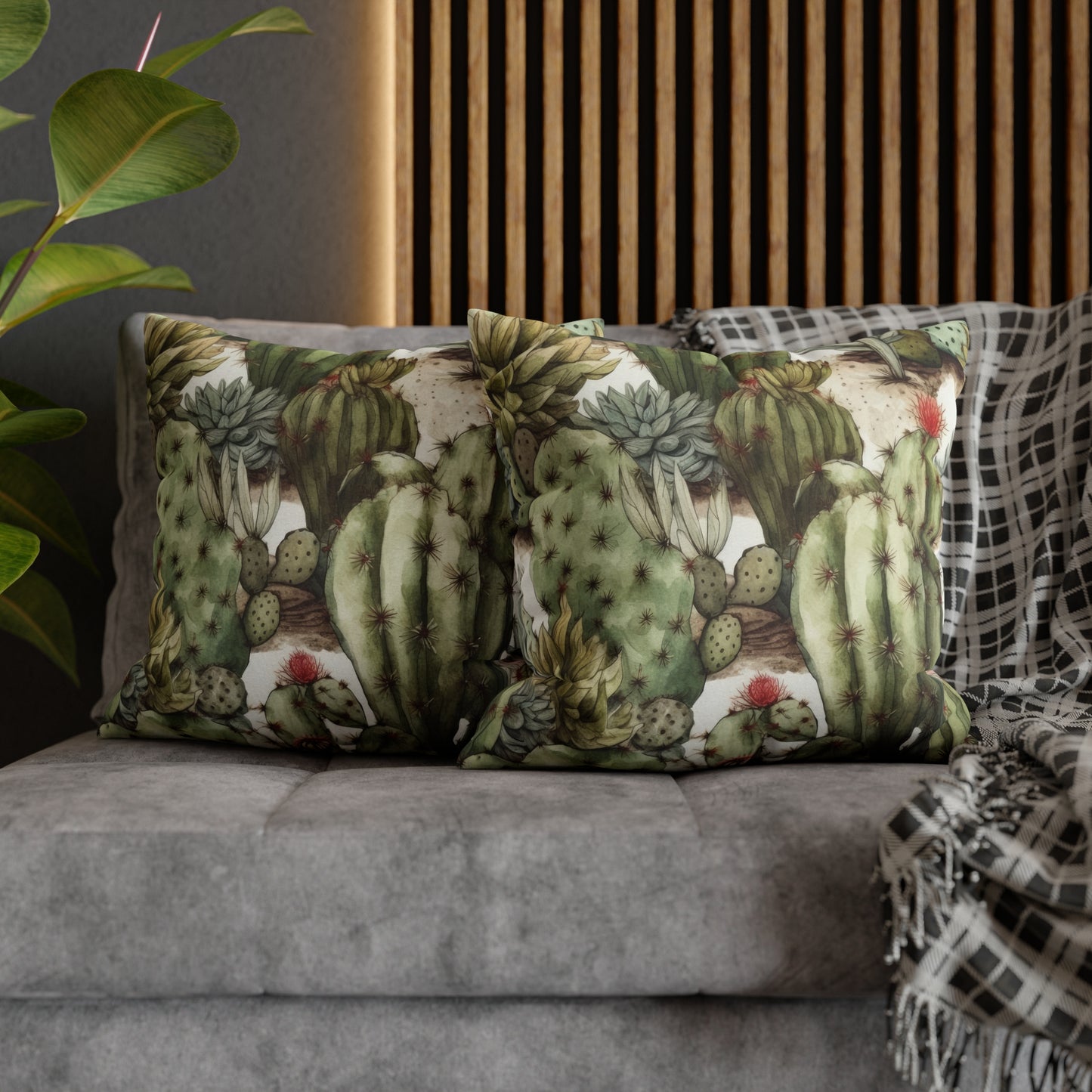 Cactus Desert Double Sided Pillow Cover (4)