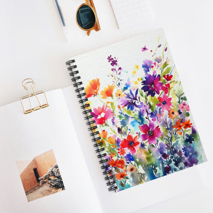 Watercolor Wildflowers Notebook (4)