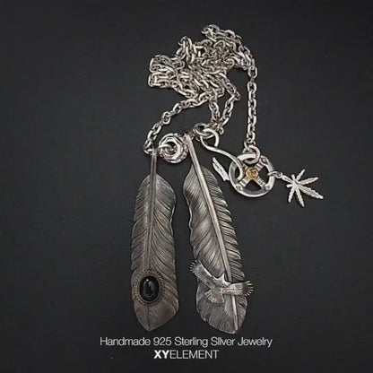 Red-tailed Hawk Feather Pendant