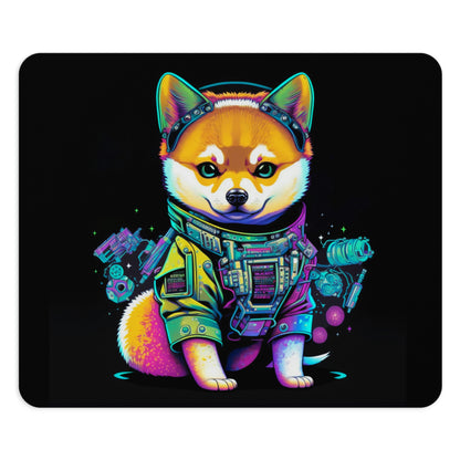 Cyberpunk Shiba Inu Mouse Pad (2 Shapes)