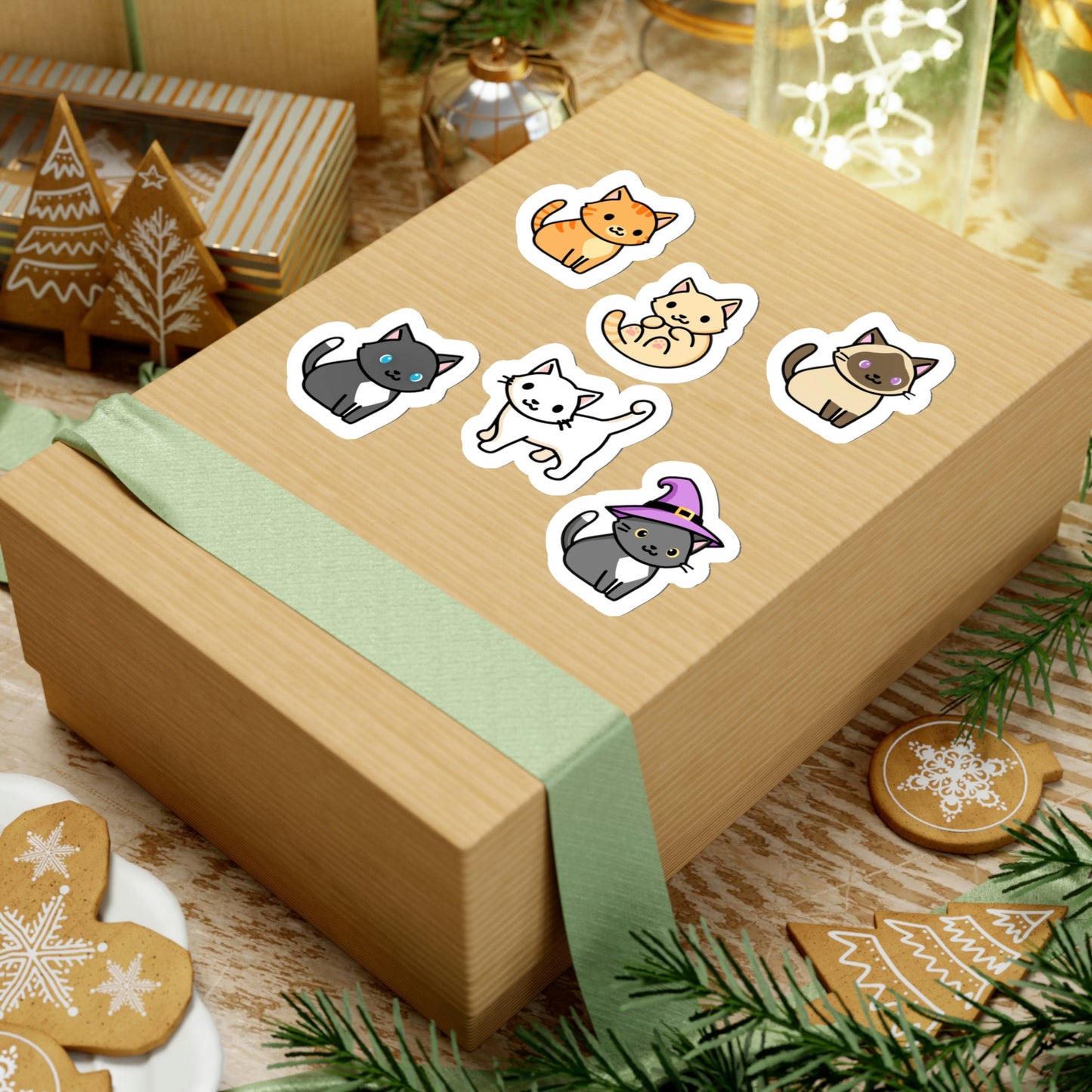 Cute Cats Sticker Pack (2)