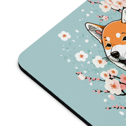 Cute Shibu Dog Sakura Blossom (2 Shapes)