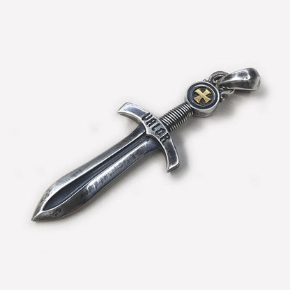 Miniature Medieval Excalibur Sword Pendant