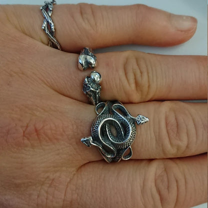 Natural born killers hot sale snake ring