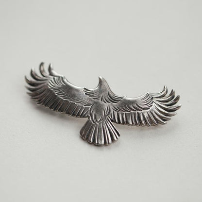 Spread Red-tailed Eagle Pendant Native American Inspired